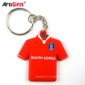 Wholesale custom bulk world cup printing neoprene silicone wristband keychain